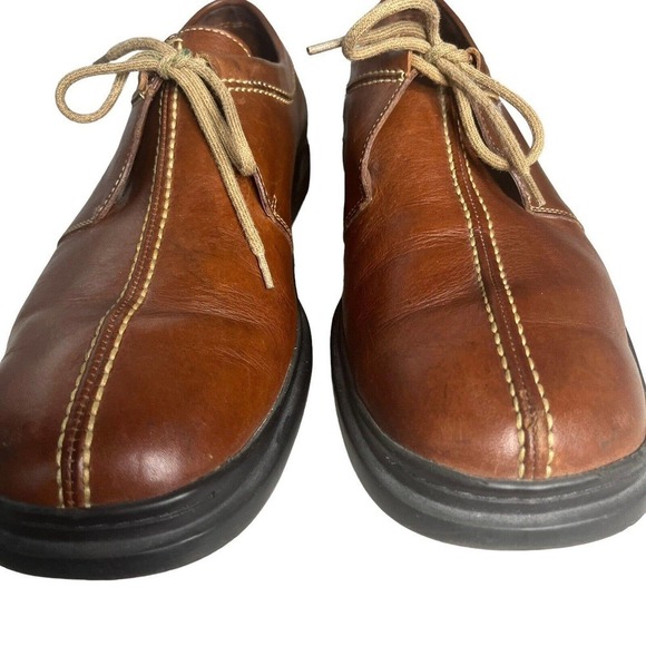 Cole Haan Men’s Size 12 Leather Shoes Split Toe Derby Comfort Air Brazil #C00956 - Picture 3 of 12